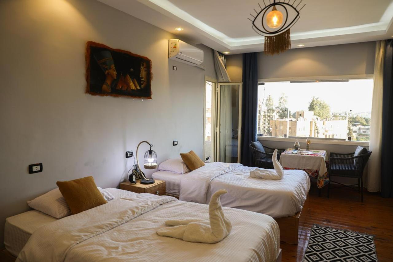 King Tout Hotel Pyramids View Le Caire Extérieur photo