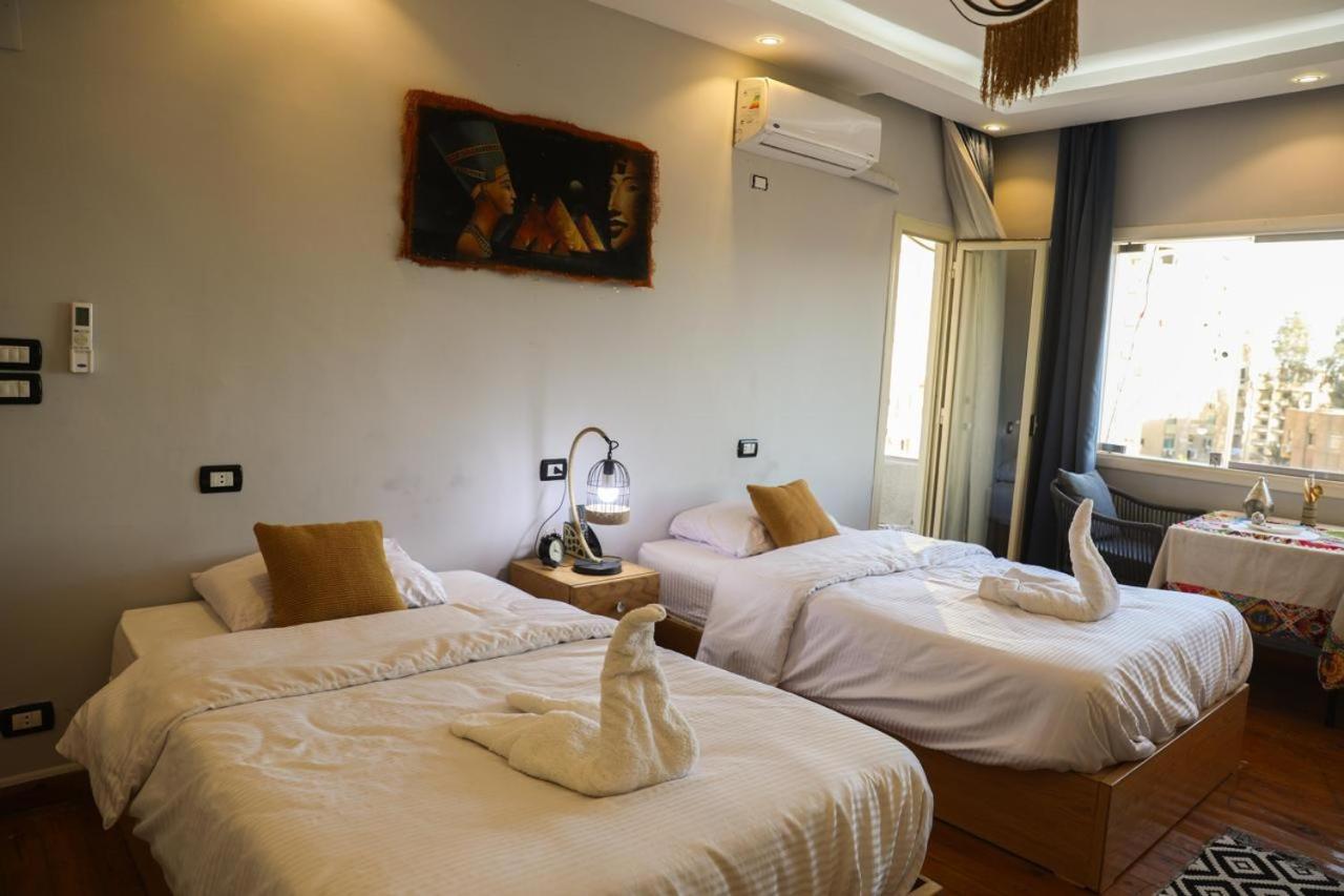 King Tout Hotel Pyramids View Le Caire Extérieur photo